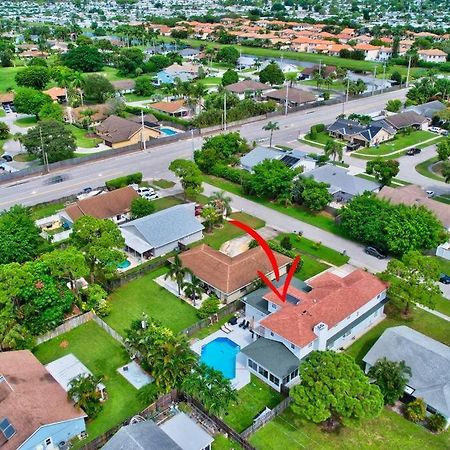 5 Bedroom Mansion With Pool And Non-Heated Jacuzzi Games In Boynton Beach Buitenkant foto