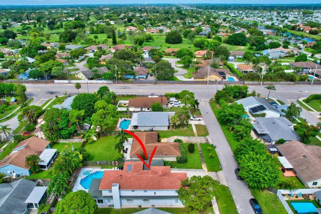 5 Bedroom Mansion With Pool And Non-Heated Jacuzzi Games In Boynton Beach Buitenkant foto
